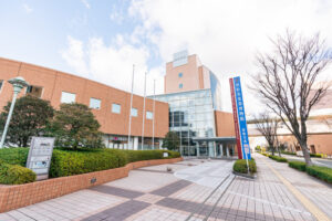 浜松市楽器博物館の外観。